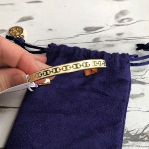 Tory Burch Enamel Logo Bracelet - NWT